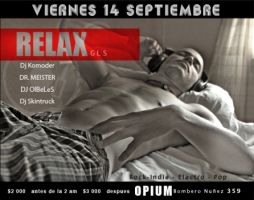 A Flyer with my pic.  (Relax productions, sept.07 South America)